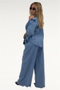 camicia con manica corta plain
